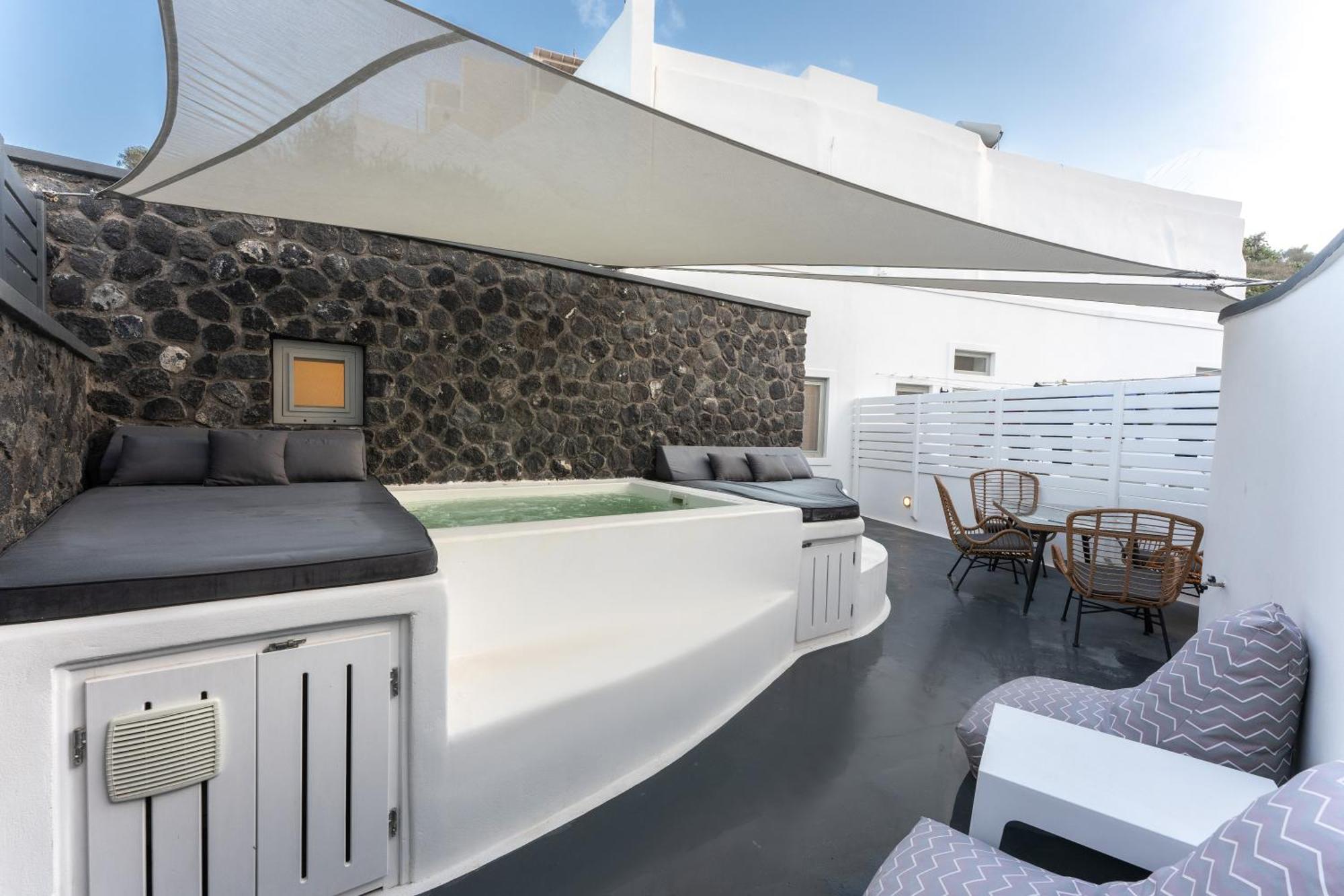 Sun Naam Home Santorini With Heated Jacuzzi Καρτεράδος Εξωτερικό φωτογραφία